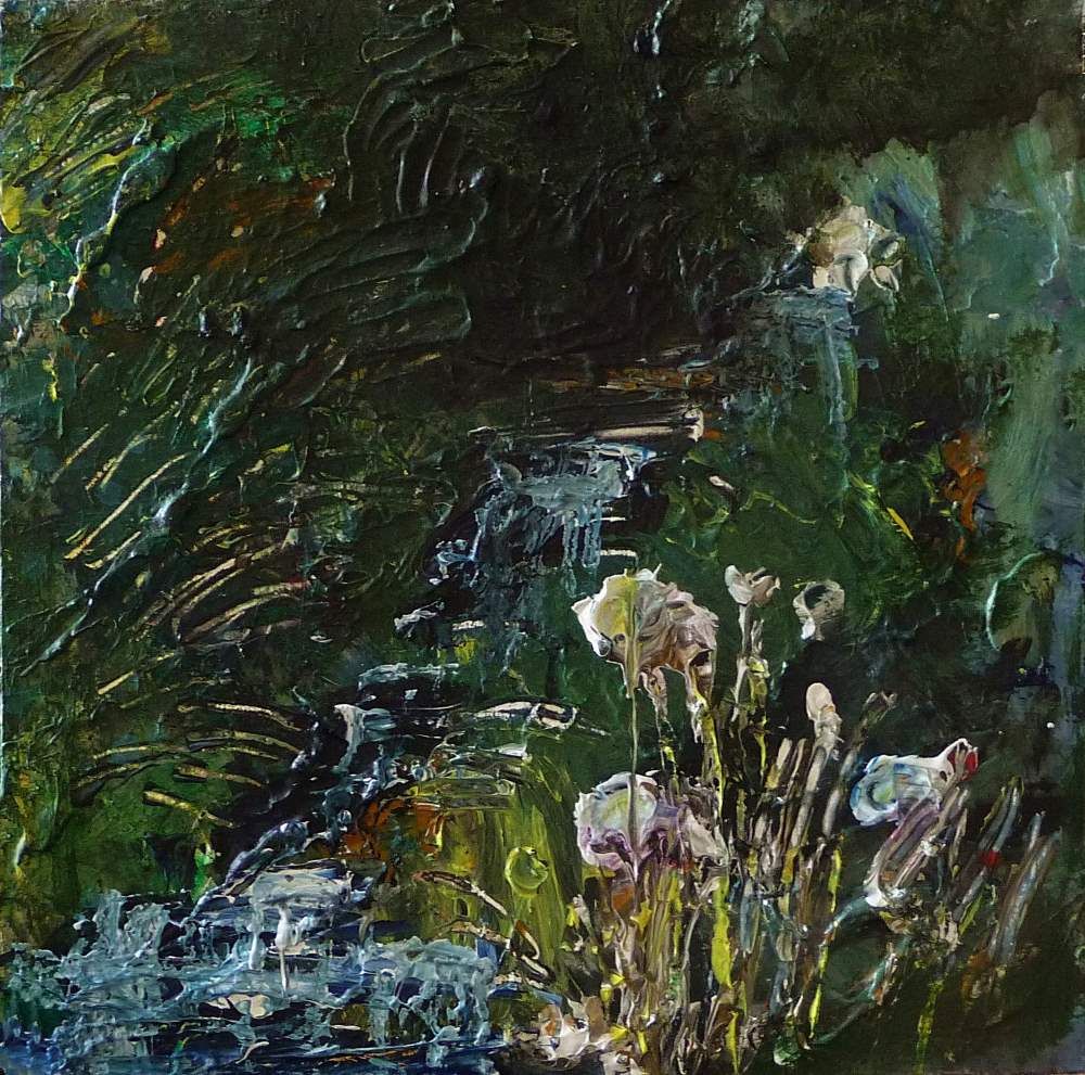 Wells of Arthur’s Seat, Stream and Flowers